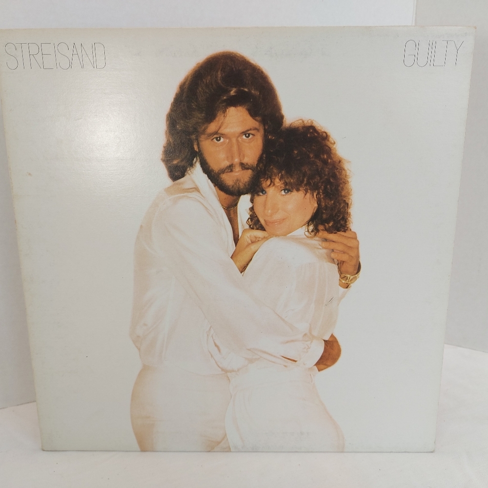 Barbra Streisand Guilty (1980) Vinyl LP  Barry Gibb, Columbia Records